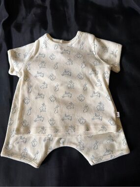 NWT BONPOINT Baby Set Size 6 Months